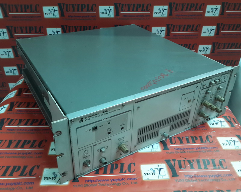 Shibasoku TG-7/1 NTSC TV Test Signal Gnerator - PLC DCS SERVO